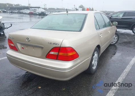 2001 Lexus Ls 430 из США, поврежденный, VIN JTHBN30F210028415